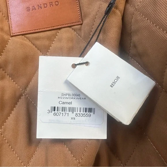 Sandro Chore Coat NWT - Picture 4 of 11
